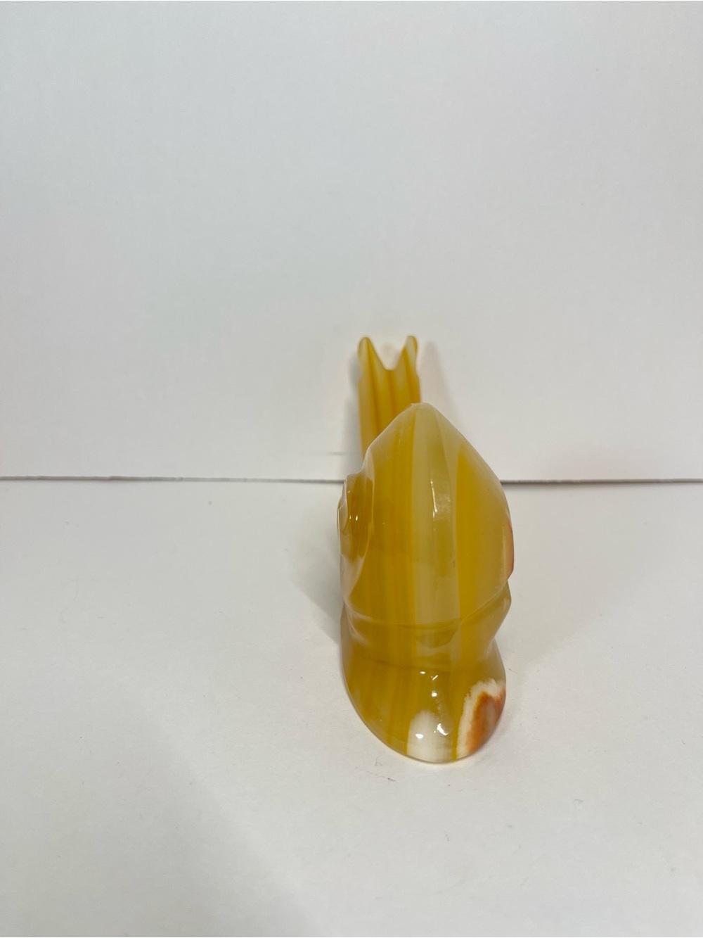 Vtg Carved Onyx Marble Stone Snail Figure Figurine Slug MCM Whimsical Folk Art - Picture 13 of 14